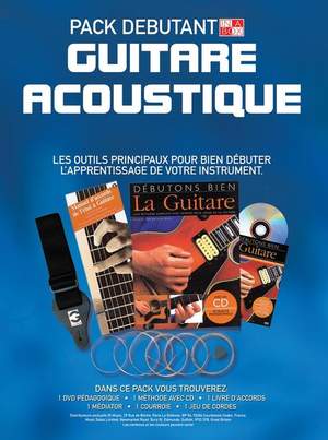 In A Box Pack Débutant: Guitare Acoustique