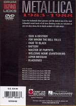 Nathan Kilen: Metallica - Legendary Licks Drums 1983-1988 DVD Product Image