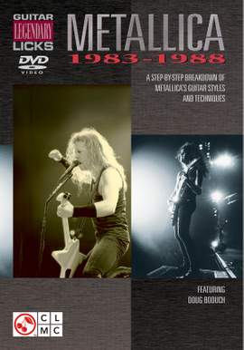 Doug Boduch: Metallica - Guitar Legendary Licks 1983-1988