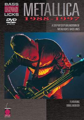 Doug Boduch: Metallica - Bass Legendary Licks 1988-1997