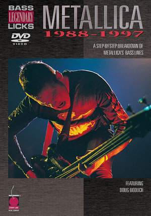 Doug Boduch: Metallica - Bass Legendary Licks 1988-1997