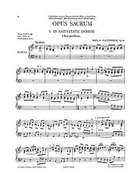 Paul de Maleingreau: Opus Sacrum Op.10