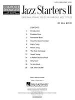 Bill Boyd: Jazz Starters Vol. 2 Piano (Early Elementary) Product Image