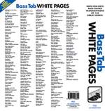 Bass Tab White Pages Product Image