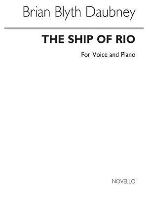 Brian Daubney: Ship Of Rio (Full Piano Accompaniment)