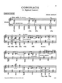 Edgar Barratt: Coronach (Simplified Version)