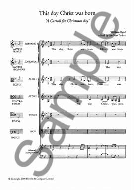 William Byrd: This Day Christ Was Born