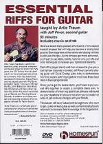 Artie Traum: Essential Riffs For Guitar Product Image