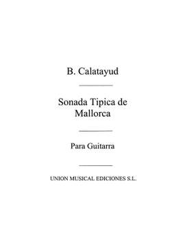 Sonada Tipica De Mallorca for Guitar