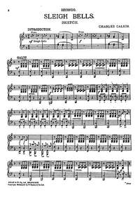 Charles Calkin: Sleigh Bells (Piano Duet)
