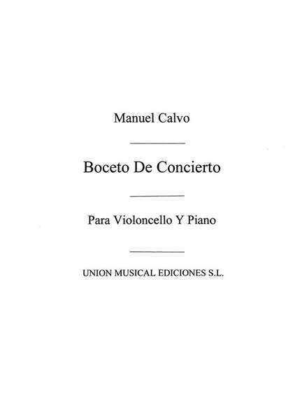 Boceto De Concierto
