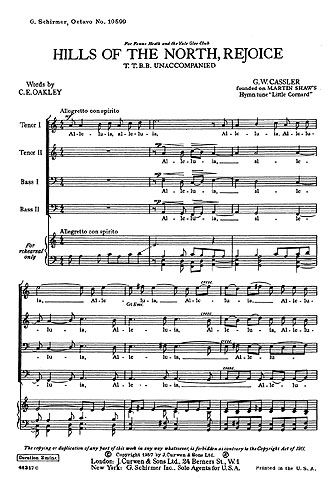 Martin Shaw: Hills Of The North, Rejoice