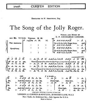 C.F. Chudleigh Candish: The Song Of The Jolly Roger