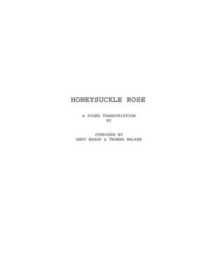 Eddie Carroll: Honeysuckle Rose