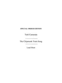 Camerata_Johnson: The Chipmunk Train Song