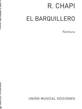El Barqillero Partitura