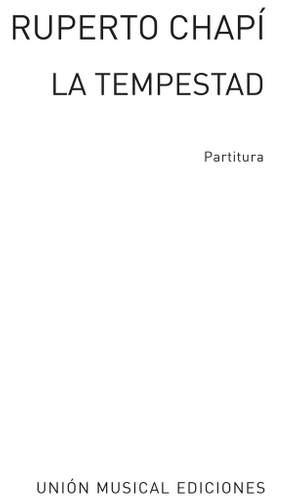 La Tempestad Partitura