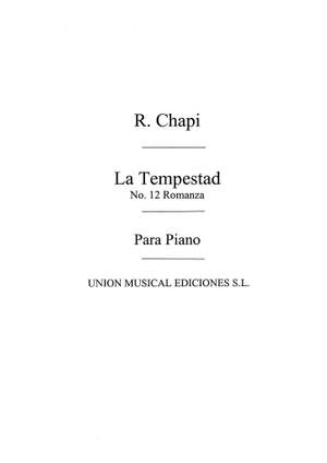 Romanza No.12 De La Tempestad