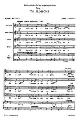 John Clements: Five Settings Of Herrick