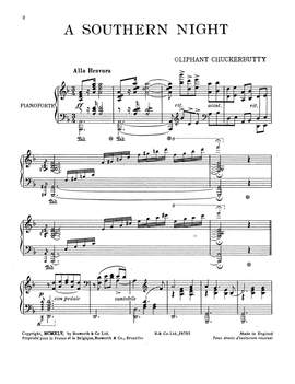 Oliphant Chuckerbutty: A Southern Night
