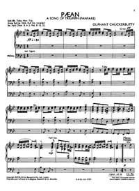 Oliphant Chuckerbutty: Paean Fanfare