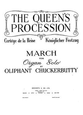 Queen's Procession March For Organ