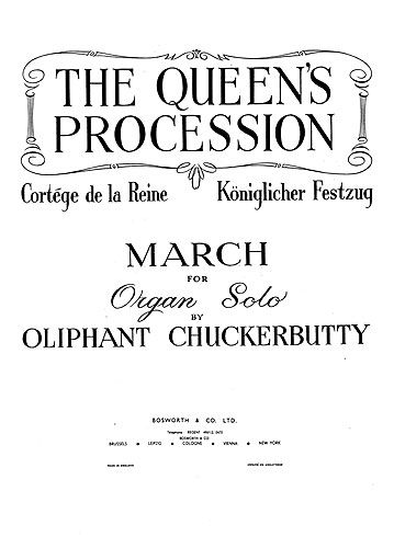 Queen's Procession March For Organ