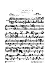 Federico Chueca_Joaquin Valverde: La Gran Via (Zarzuela En Un Acto) Voice And Piano