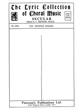 Arthur Collingwood: Ye Spotted Snakes