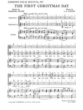 I. Copley: I First Christmas Day