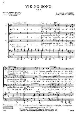 Samuel Coleridge-Taylor: Viking Song