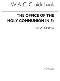 W.A.C. Cruickshank: Holy Communion Service In E Flat