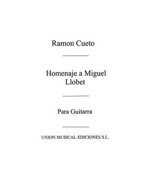 Homenaje A Miguel Llobet