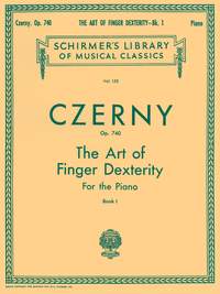 Carl Czerny: Art of Finger Dexterity, Op. 740 - Book 1