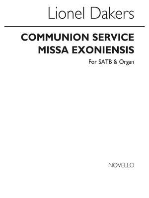 Lionel Dakers: Communion Service Missa Exoniensis