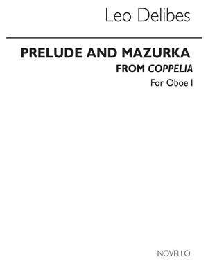 Léo Delibes: Prelude & Mazurka (Cobb) Oboe 1