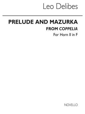 Léo Delibes: Prelude & Mazurka (Cobb) Horn 2
