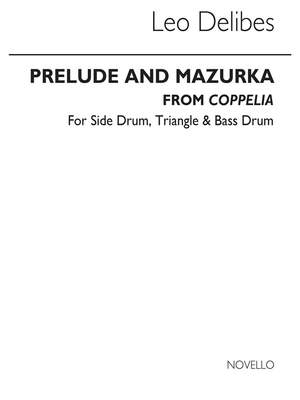 Léo Delibes: Prelude & Mazurka (Cobb) Perc