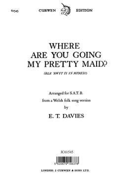Davies: Where Are You Going My Petty Maid?