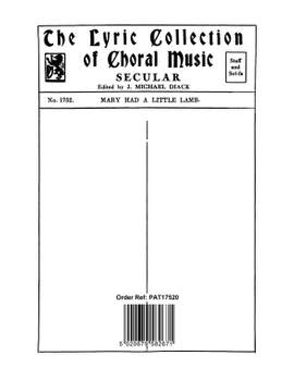 J. Michael Diack: Mary Had A Little Lamb