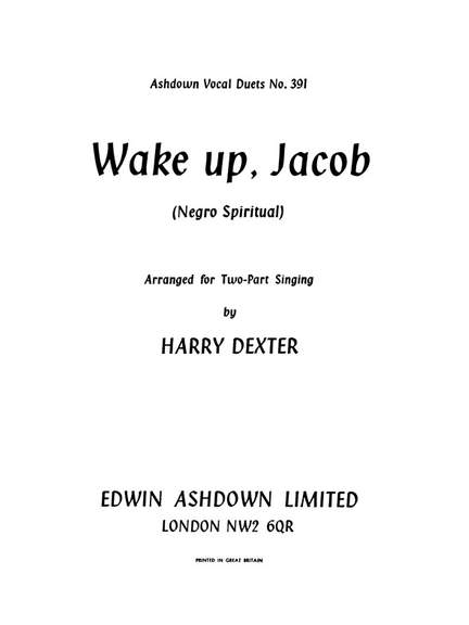 H. Dexter: Wake Up, Jacob