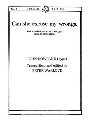 J. Dowland: Can She Excuse My
