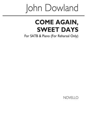 John Dowland: Come Again Sweet Days