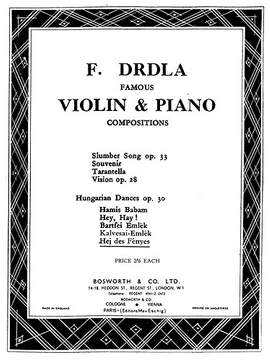 Hungarian Dances Op.30 No.1 'Hej Des Fenjes'