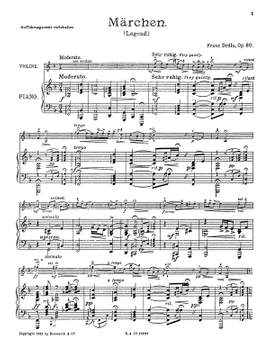 Franz Drdla: Drdla, F Marchen Op.80