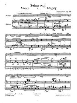 Sehnsucht Op.228