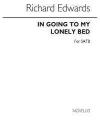 Edwards: Edwards In Going To My Lonely Bed Satb