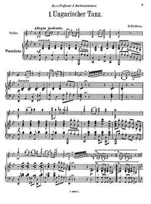 M Eichhorn: Eichhorn, M Hungarian Dance In G Minor