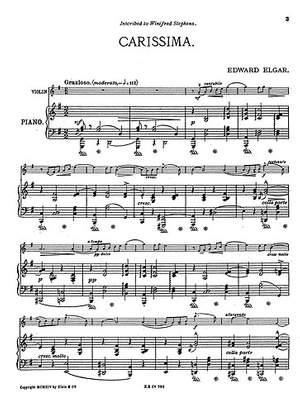 Edward Elgar: Carissima