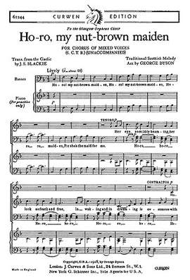 George Dyson: Ho-Ro! My Nut-Brown Maiden